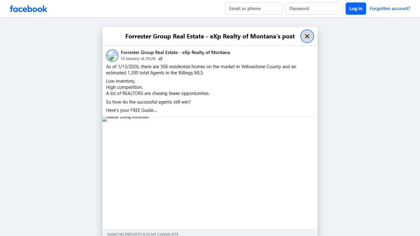 As... - Forrester Group Real Estate - eXp Realty of Montana Facebook